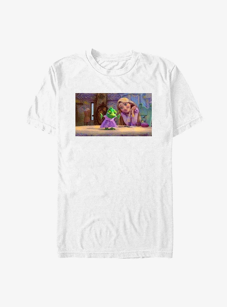 Disney Tangled Pascal Art Mood Extra Soft T-Shirt