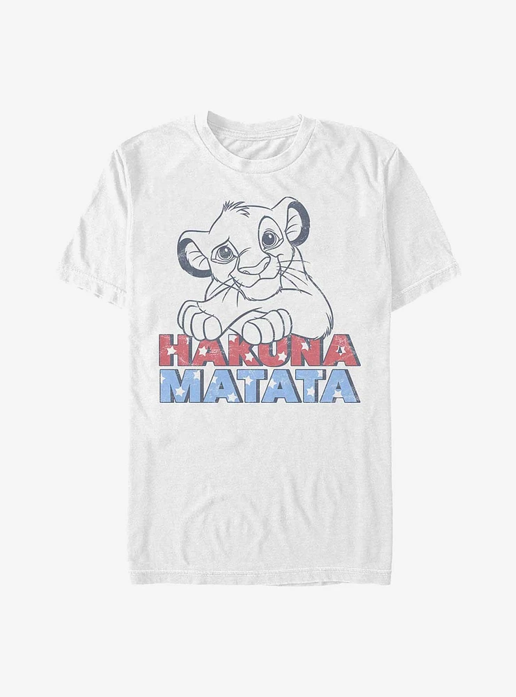 Disney The Lion King Americana Simba Extra Soft T-Shirt