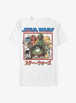 Star Wars: Visions Anime Group Extra Soft T-Shirt