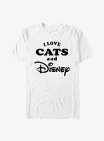 Disney I Love Cats And Extra Soft T-Shirt