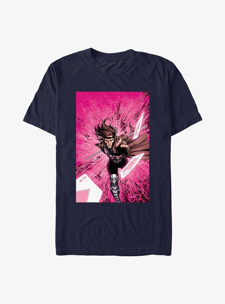 X-Men Gambit Pose Cover Extra Soft T-Shirt