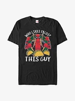 Marvel Deadpool Tacos Love Extra Soft T-Shirt