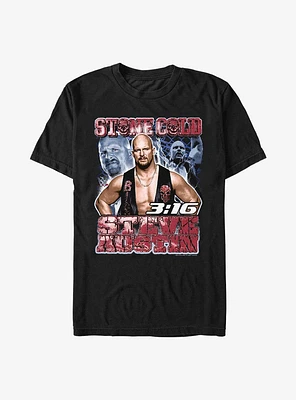 WWE Stone Cold Steve Austin Extra Soft T-Shirt