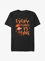 Disney Pixar Inside Out This Is Fine Extra Soft T-Shirt