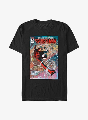 Marvel Spider-Man Brooklyns Finest Comic Extra Soft T-Shirt