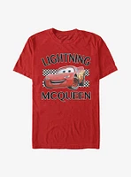 Disney Pixar Cars Lightning Mcqueen Extra Soft T-Shirt