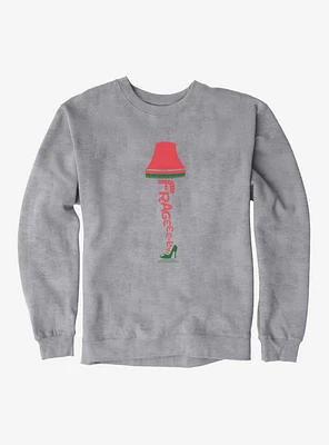 A Christmas Story Fragile Leg Lamp Graphic Sweatshirt