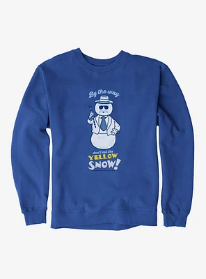 Elf Leon Don't Eat The Yellow Snow Sweatshirt