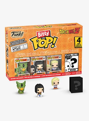 Funko Bitty Pop! Dragon Ball Z Cell (First Form) & Friends Blind Box Mini Vinyl Figure Set