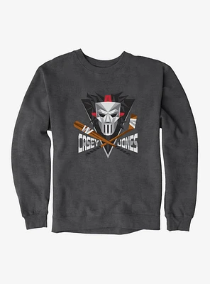 Teenage Mutant Ninja Turtles Casey Jones Face Sweatshirt