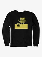 SpongeBob SquarePants Shadow Typography Sweatshirt