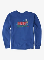 SpongeBob SquarePants Krabby Christmas Lights Sweatshirt