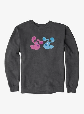 Blue's Clues Playful Magenta And Blue Sweatshirt