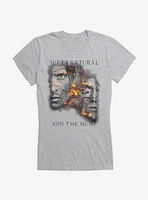 Supernatural Fire Crackle Sam & Dean Girls T-Shirt