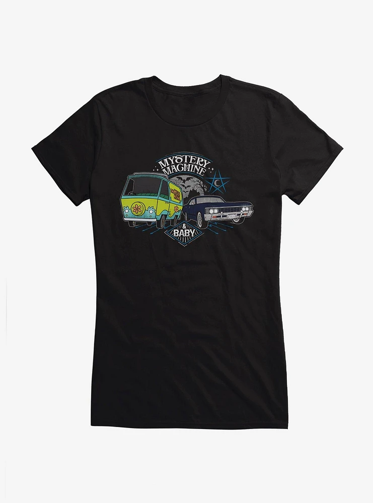 Supernatural ScoobyNatural Mystery Machine Girls T-Shirt