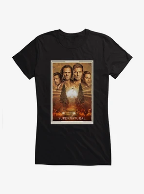 Supernatural Key Team Girls T-Shirt