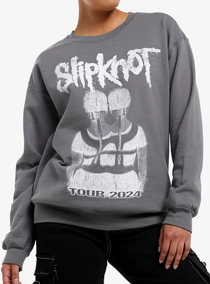 Slipknot 2024 Tour Stops Girls Sweatshirt