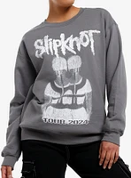 Slipknot 2024 Tour Stops Girls Sweatshirt