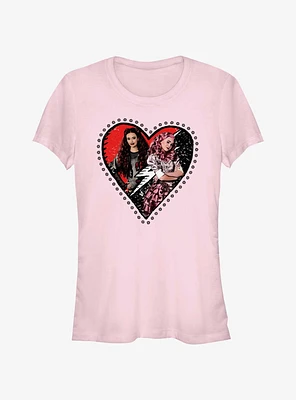 Disney Descendants Red And Bridget Heart Girls T-Shirt