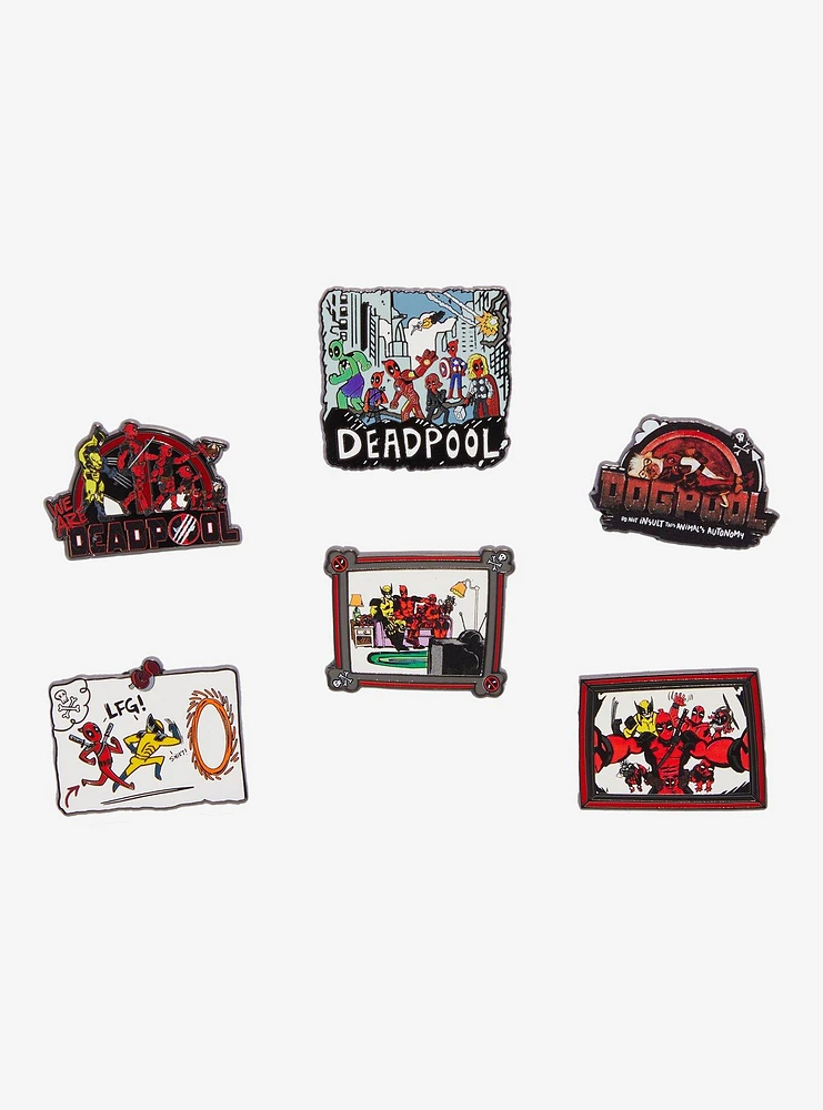 Marvel Deadpool & Wolverine Silly Scenes Blind Box Enamel Pin