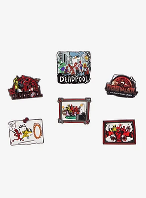 Marvel Deadpool & Wolverine Silly Scenes Blind Box Enamel Pin