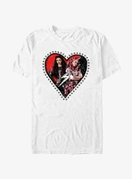 Disney Descendants Red And Bridget Heart  T-Shirt