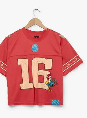 Disney Moana Hei Women's Cropped Football Jersey — BoxLunch Exclusive