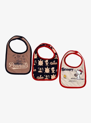 Peanuts Baseball Infant Bib Set — BoxLunch Exclusive