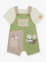 DreamWorks Shrek Cartoon Infant T-Shirt and Overall Set — BoxLunch Exclusive