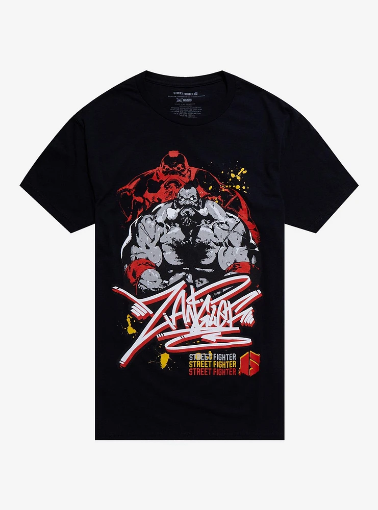 Street Fighter 6 Zangief T-Shirt By NERDS Clothing