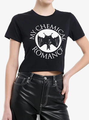 My Chemical Romance Bat Upside Down Girls Baby T-Shirt