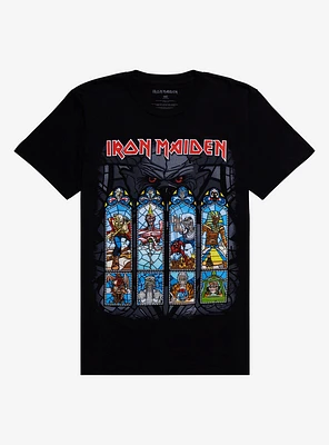 Iron Maiden Legacy Of The Beast Stained Glass T-Shirt