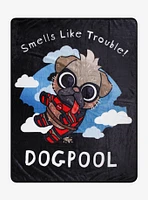 Marvel Deadpool & Wolverine Dogpool Throw Blanket