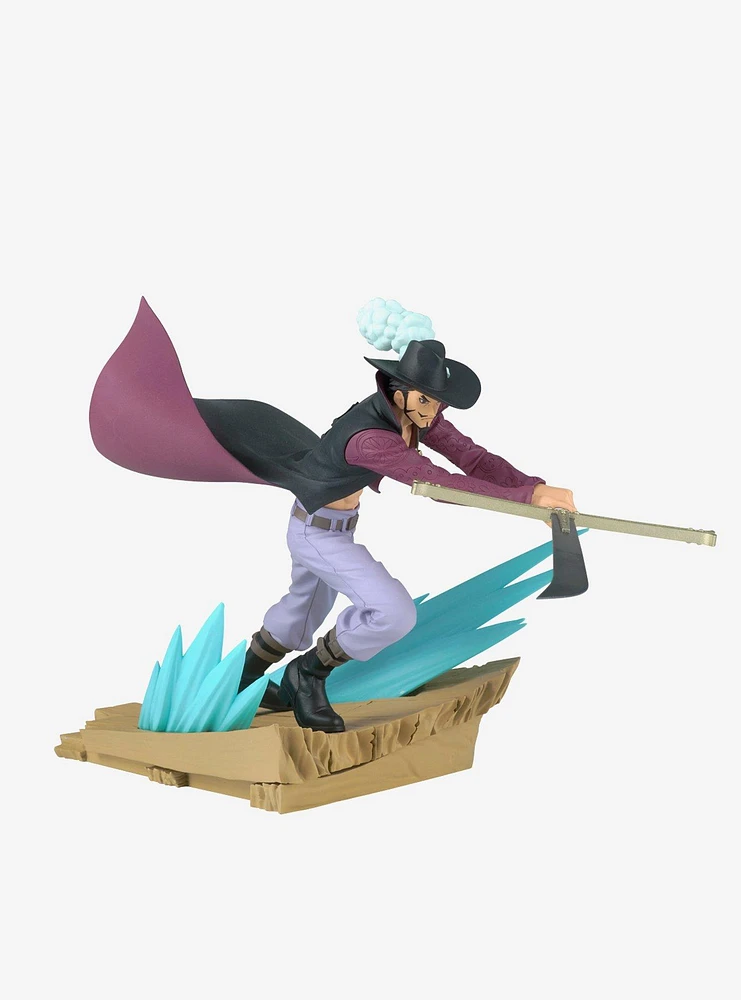 Banpresto One Piece Senkozekkei Dracule Mihawk Figure