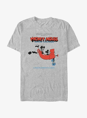 Disney Mickey Mouse & Minnie On Plane T-Shirt