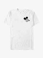 Disney Mickey Mouse Head Pocket T-Shirt