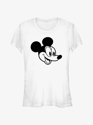 Disney Mickey Mouse Early Headshot Girls T-Shirt