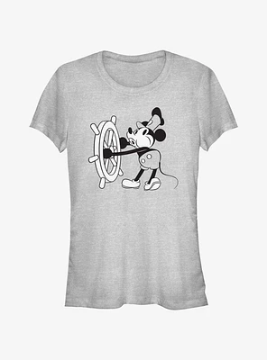 Disney Mickey Mouse Steamboat Cruising Girls T-Shirt