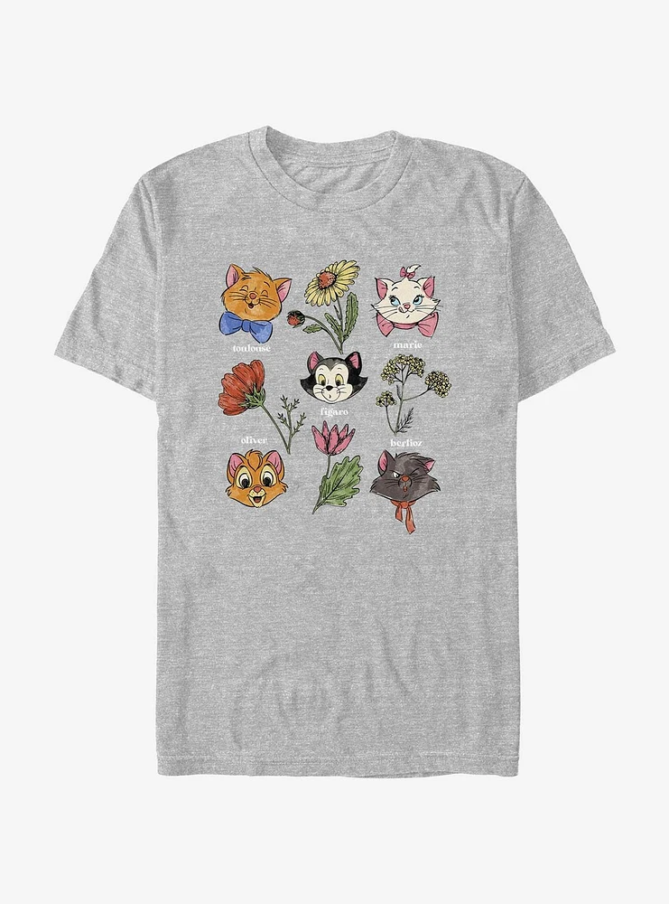 Disney The AristoCats Botanical Cats T-Shirt