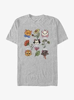 Disney The AristoCats Botanical Cats T-Shirt