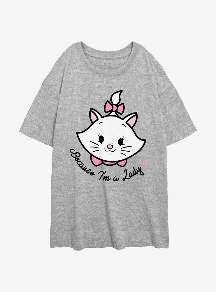 Disney The AristoCats Lady Pocket Girls Oversized T-Shirt