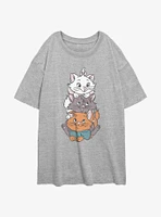 Disney The AristoCats Group Stacked Girls Oversized T-Shirt