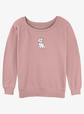 Disney The AristoCats Marie Pose Sitting Girls Slouchy Sweatshirt