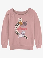 Disney The AristoCats Piano Girls Slouchy Sweatshirt