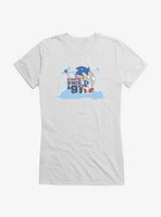 Sonic The Hedgehog Valentine Gaming Girls T-Shirt