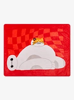 Disney Big Hero 6 Baymax & Mochi Throw Blanket