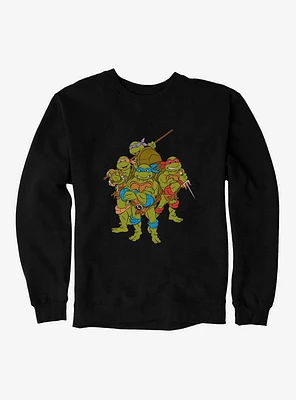 Teenage Mutant Ninja Turtles Group Pose Sweatshirt