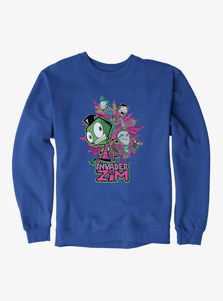 Invader Zim GIR & Roboparents Sweatshirt