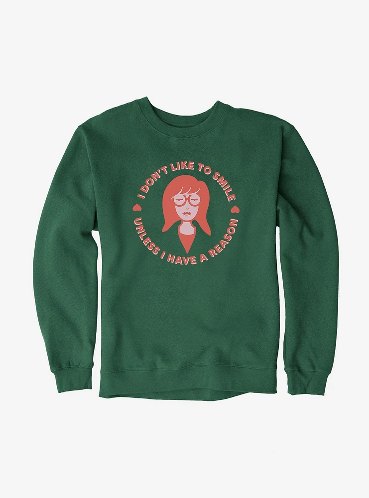 Daria I Don't Like To Smile Sweatshirt