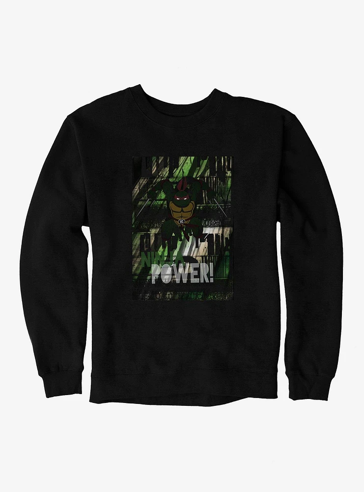 Teenage Mutant Ninja Turtles Turtle  Power Shadow Men's Sweatshirt